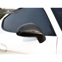 AutoTecknic Replacement Carbon Fiber mirror Covers - Porsche 991 Carrera | 981 Cayman / Boxster