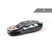 AutoTecknic Replacement Carbon Fiber Key Cover - Porsche